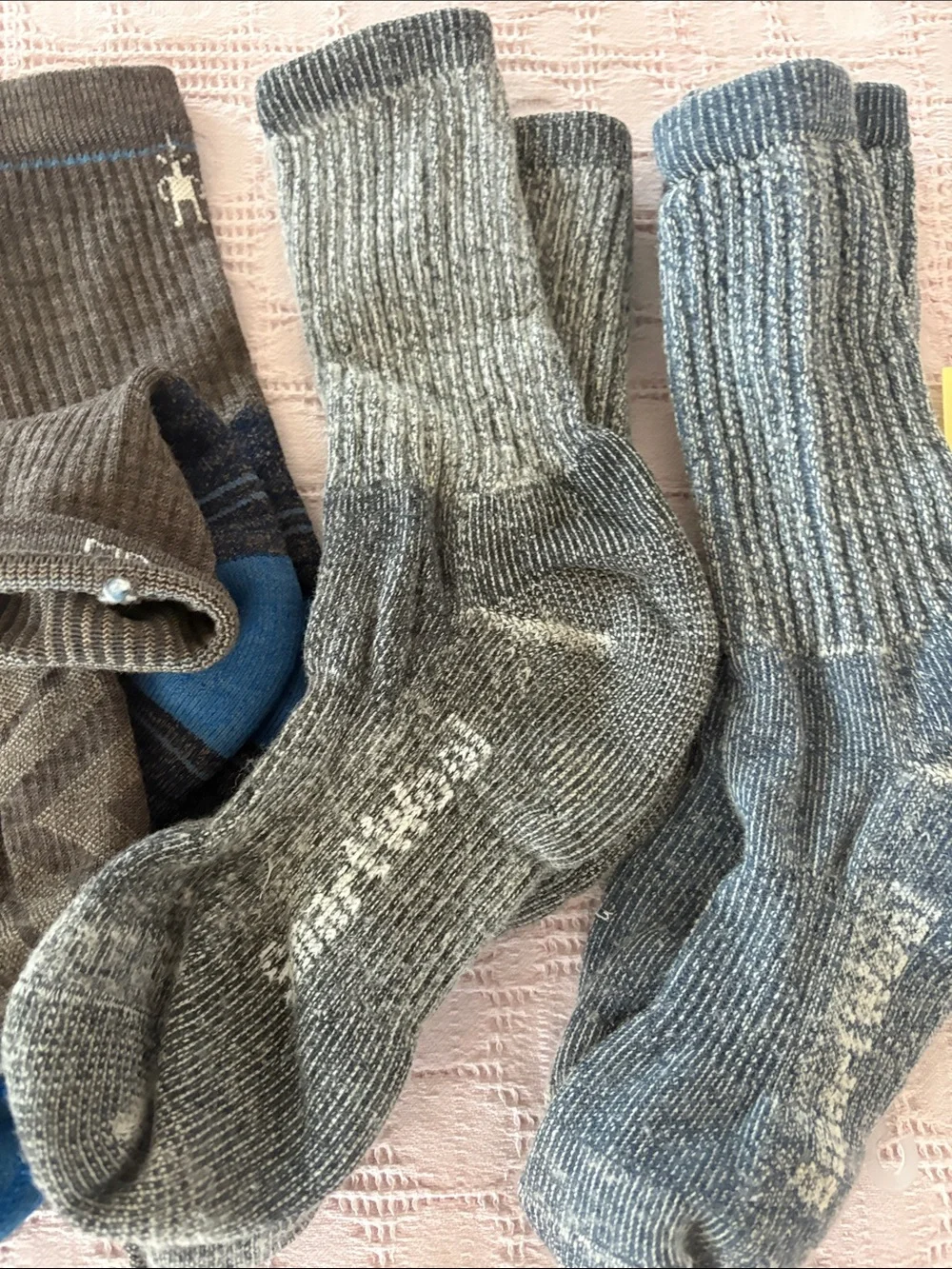 3 pairs medium smartwool socks